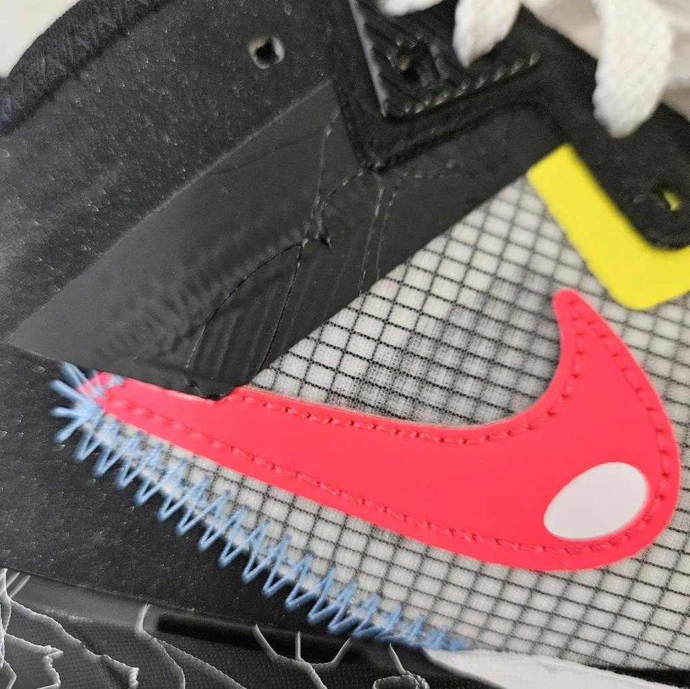 LeBron XV111 Low Nike, 8 Men's, White/ Bright  Crimson- Black - Picture 10 of 16